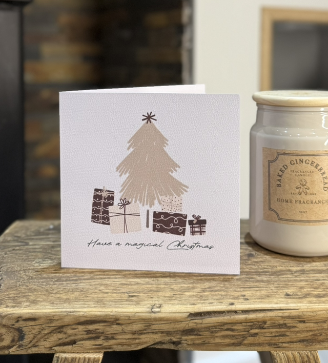 Cosy Christmas - Magical Christmas Greetings Card 