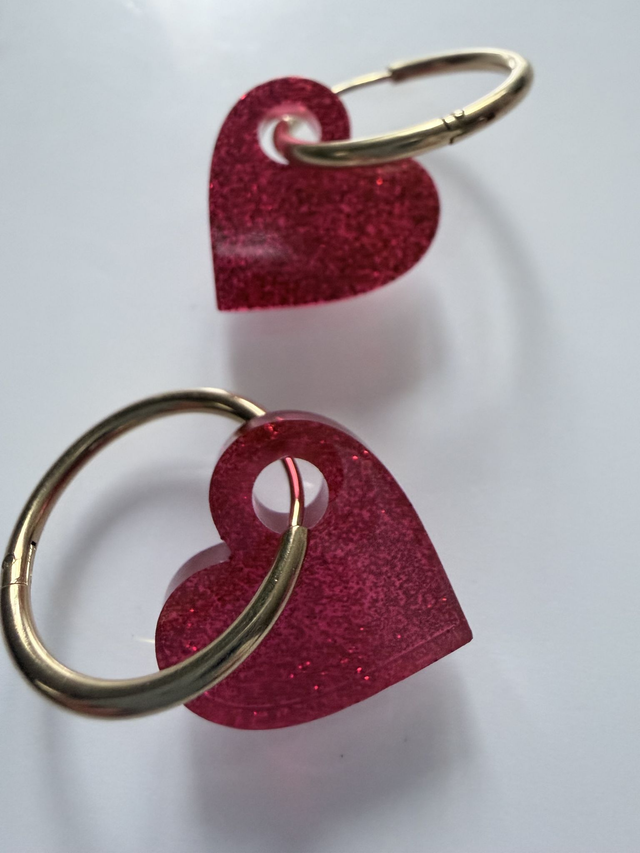 PAMPILLES BB KISS'KISS rouge à paillettes