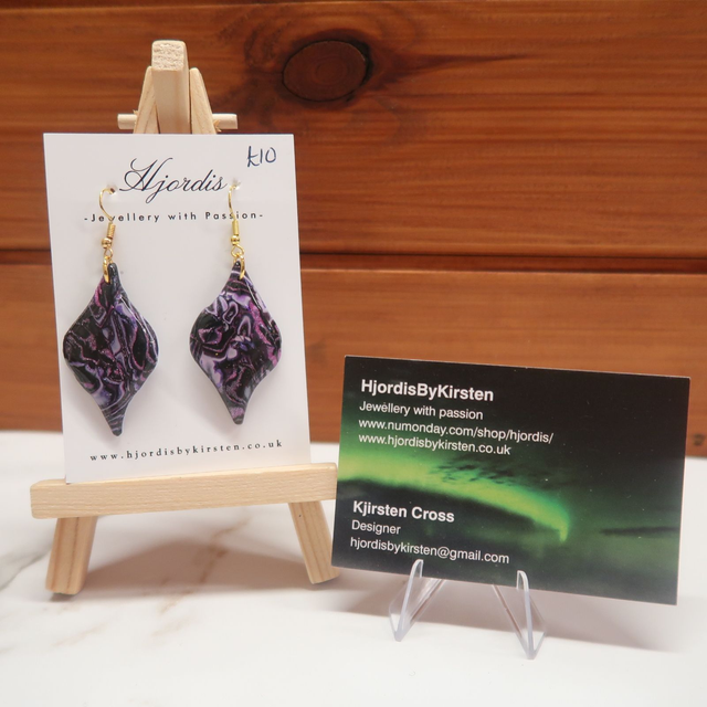 Mokume Garne Earrings