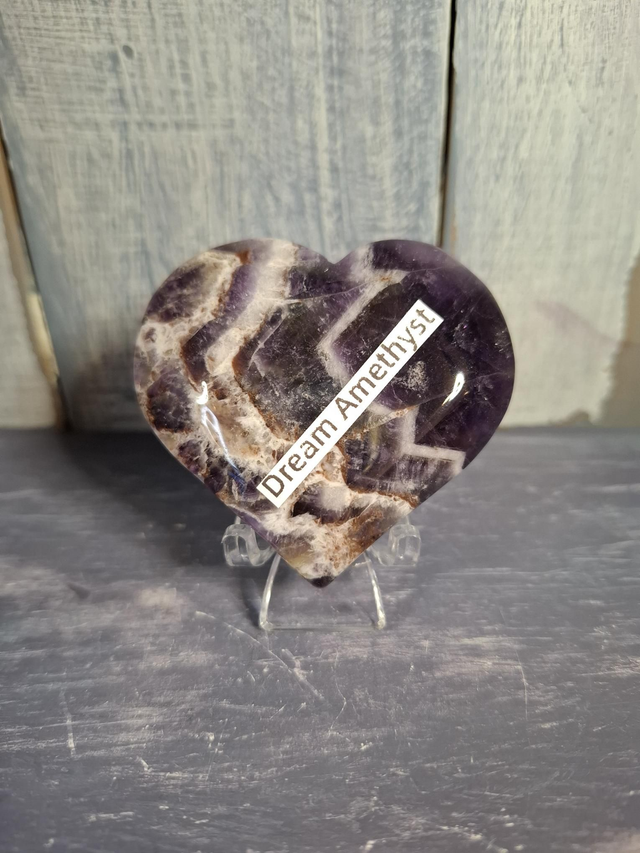 Dream Amethyst Heart 