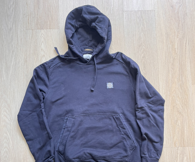 Stone Island Hoodie blue navy size L