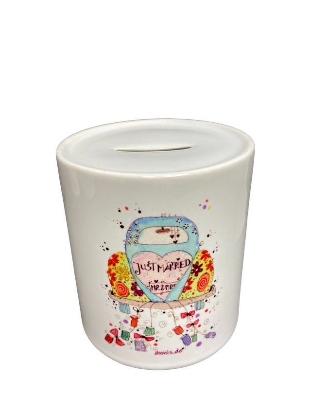 Spardose "Just married"