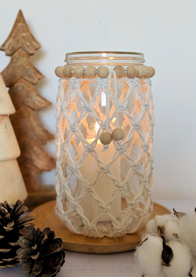 Photophore - losange croisé 