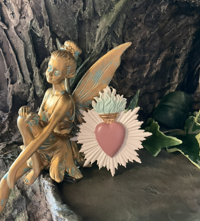 Lot 2 minis Ex voto pastel 