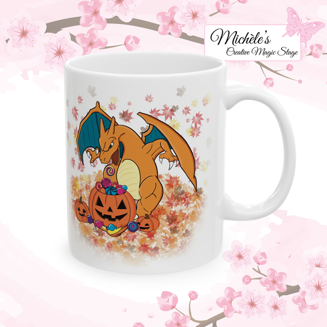 Tasse autumn Glurak 01