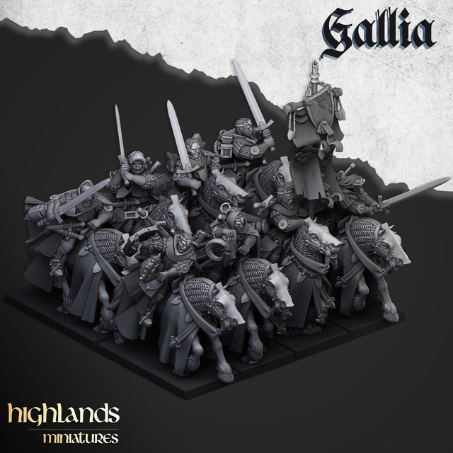 Mounted Questing Knights of Gallia