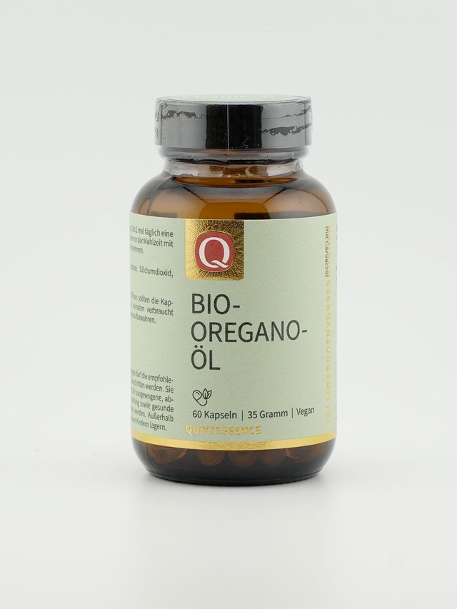 Q - Bio Oregano Öl - 60 Kapseln