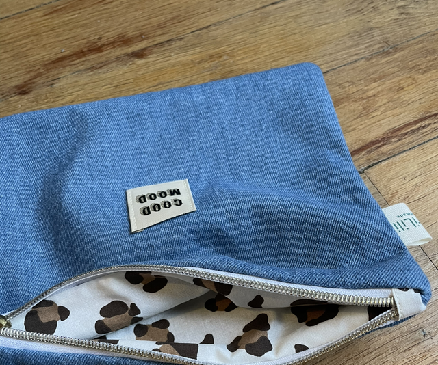 Trousse Plate Leopard - Good Mood 19x24cm 