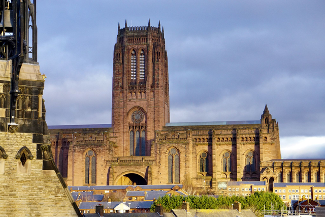 Golden Sunset Cathedral - Print