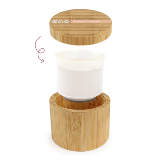 Poudre minérale invisible rechargeable - Mineral Silk - Invisible 500 - ZAO