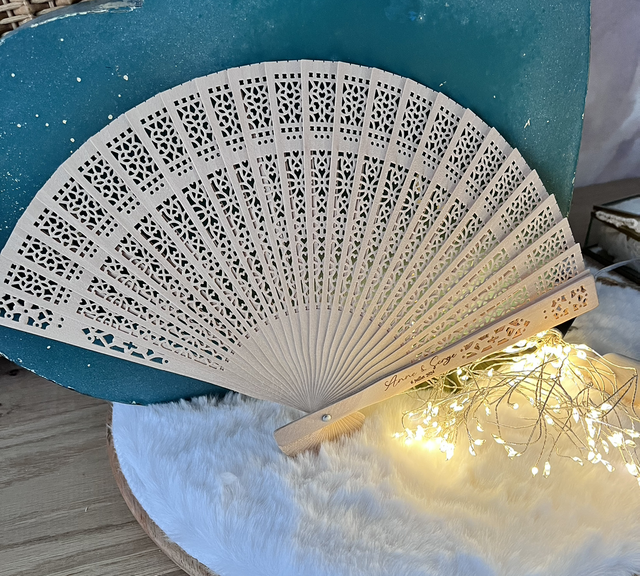 Éventail personnalisé 