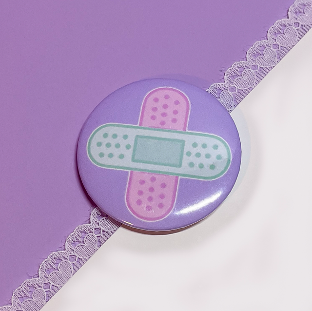BAND AID Button