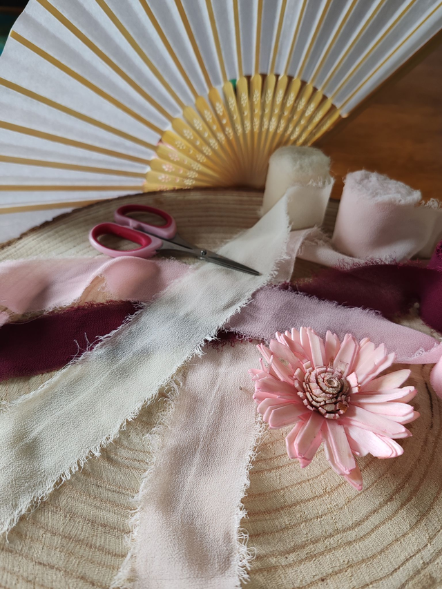 Ronde des rubans Mousseline de soie