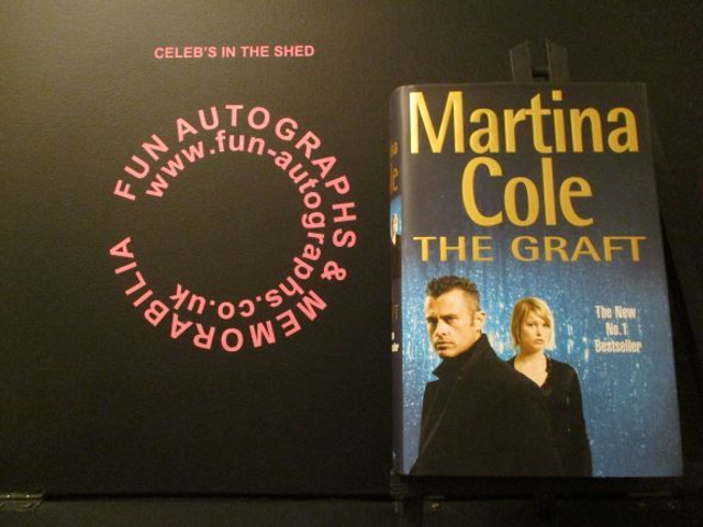 Martina Cole 'The Graft' Authentic Autographed Hardback Book