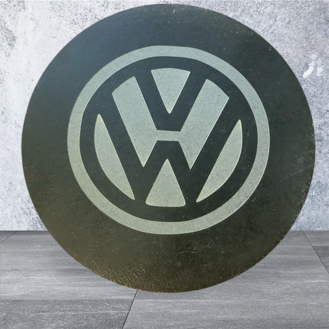 Slate Coaster - Round - VW