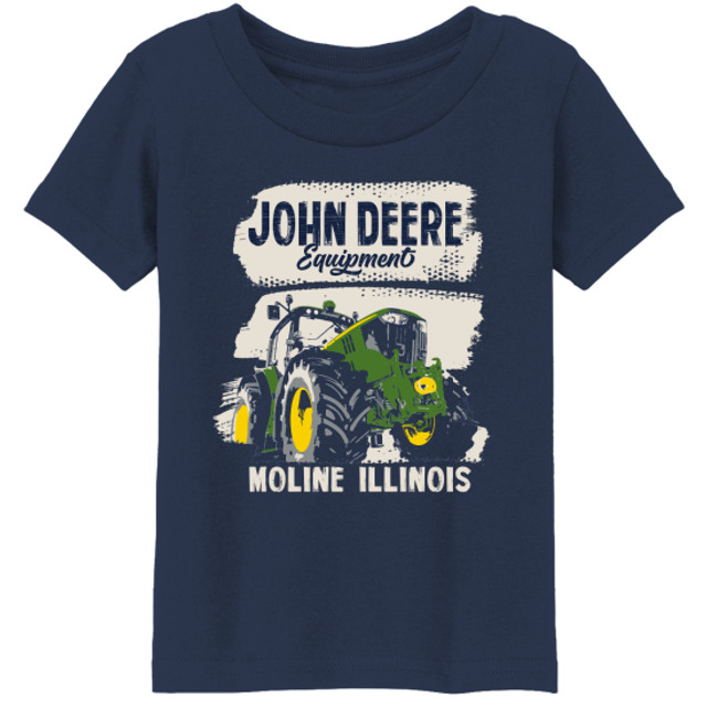 Kurzarm-T-Shirt für Kinder, Marineblau 
