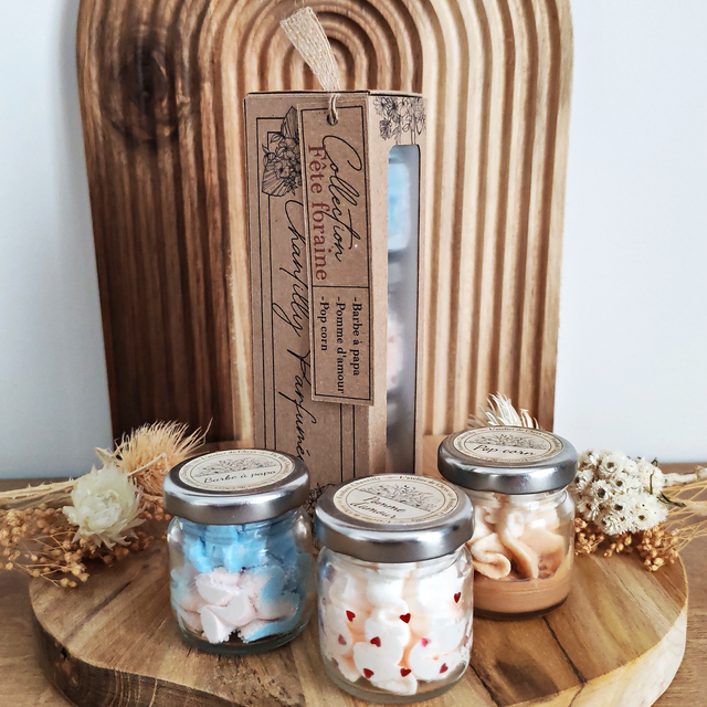 Chantilly parfumée collection Fête foraine