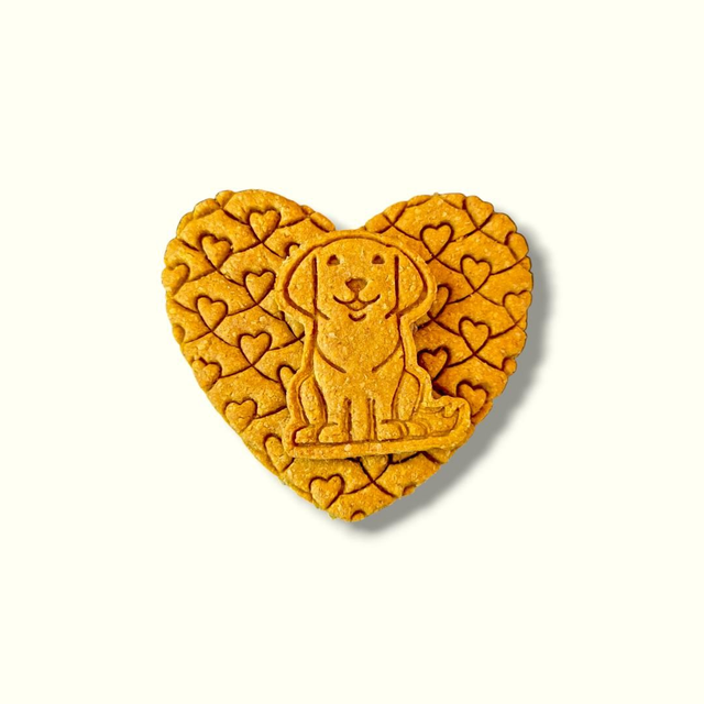 Large Heart Shaped Dog Cookie 