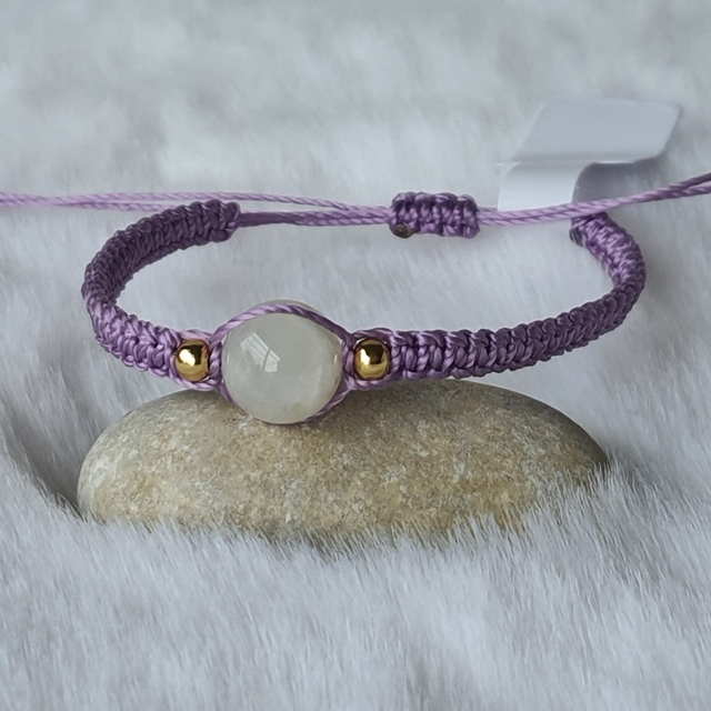 Bracelet femme 1 pierre "Pierre de lune"