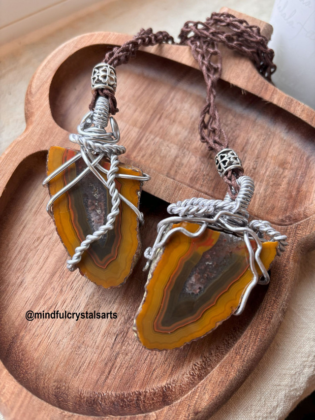 Handmade Series: Warring States Agate Jumper Necklace