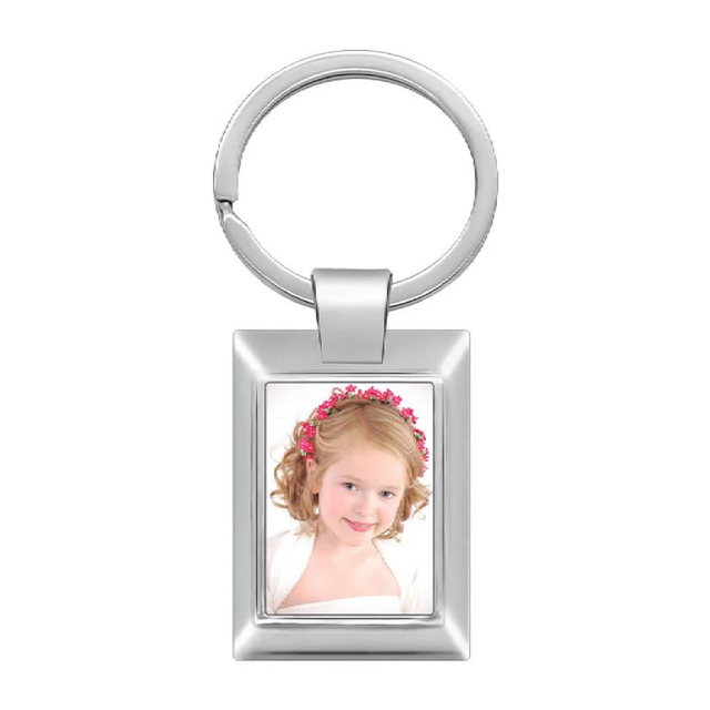 Framed Metal Keyring
