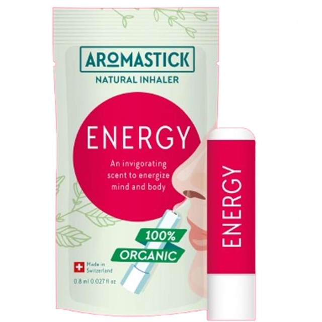 Stick Inhalador Energy Organic 8ml Aromastick