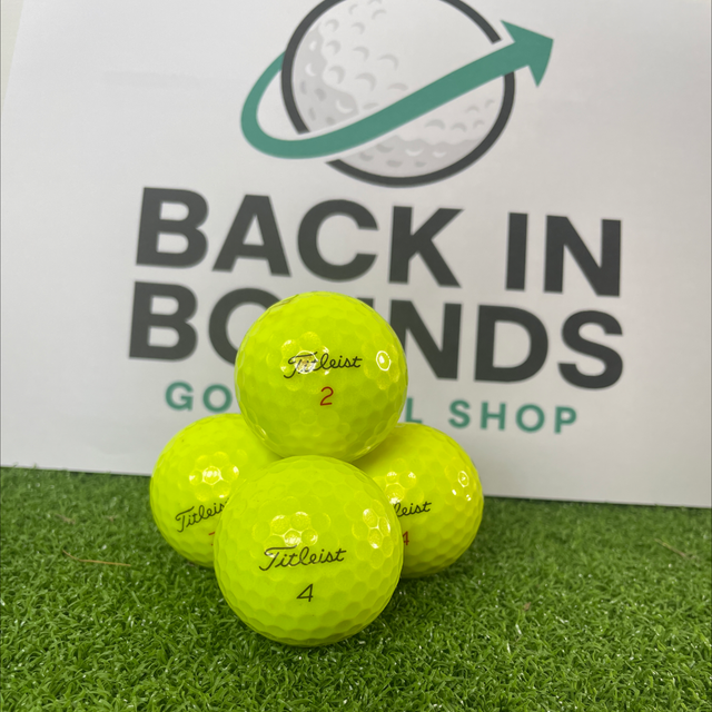 Mixed Titliest yellow x10 