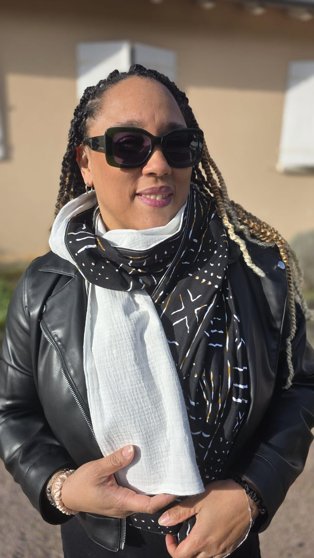 Inspiration Bogolan noir et marron