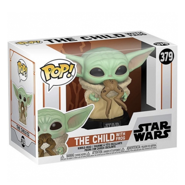 STAR WARS- THE CHILD with frog (379)