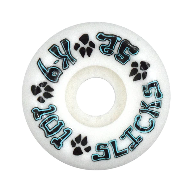 Dogtown - K-9 Slicks Wheels - 52mm x 101a - White