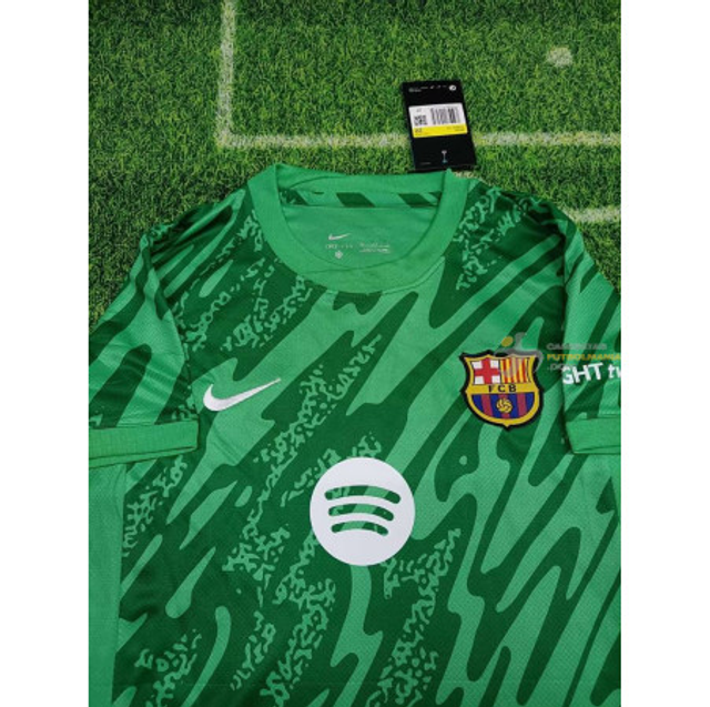 Camiseta F.C Barcelona PORTERO  LOGO SPOTIFY - Versión Fan - 24-25