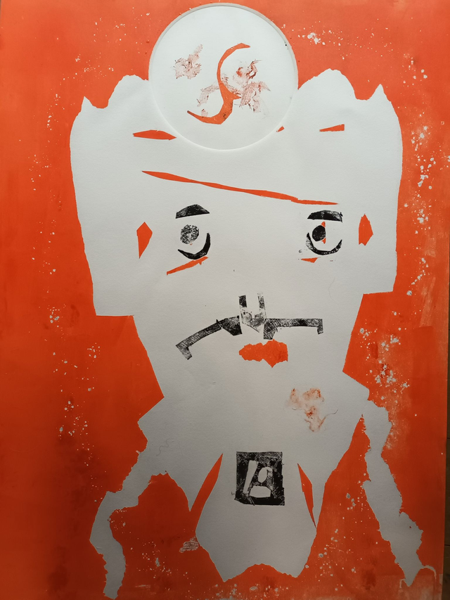 &#039;Don Peyote&#039; by Jude Montague edition of one 70cm x 100cm.