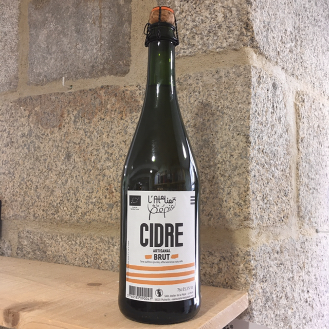 Cidre Brut Atelier de la Pépie Bio - 75cl