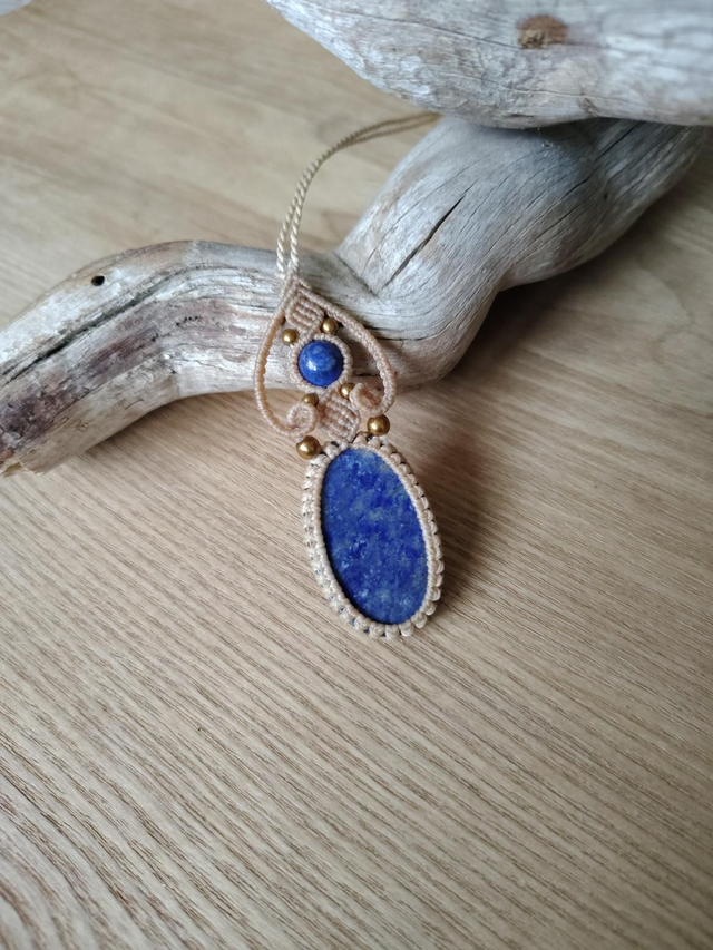 Collier Lapis Lazuli et Hématite