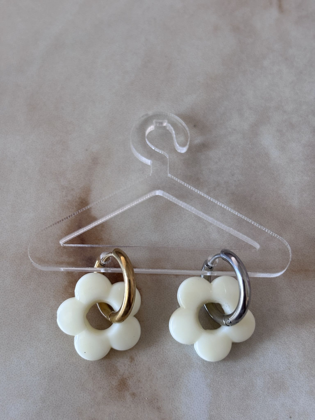 Boucles d'oreilles - Grande fleur