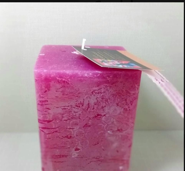 Candela Artigianale Aroma Uva Fragola 