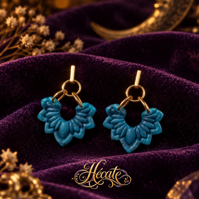 Boucles d'oreilles Bohème Turquoise