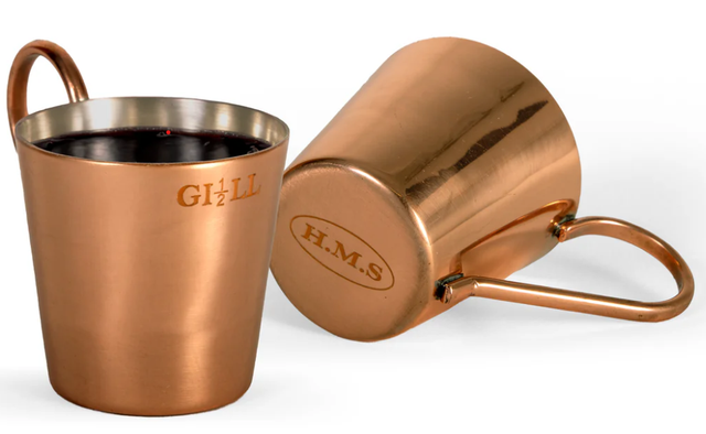 Royal Navy Rum Measure - Half Gill