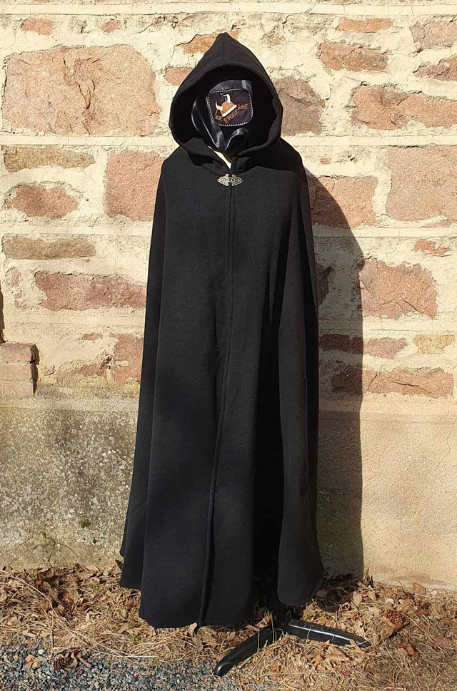 Cape longue en laine