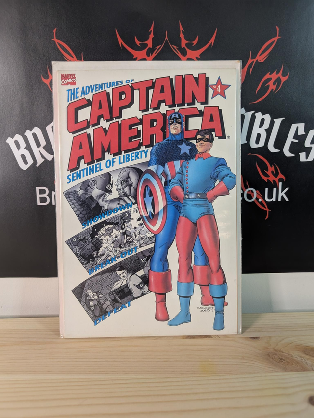 The adventures of Captain America #4 1992