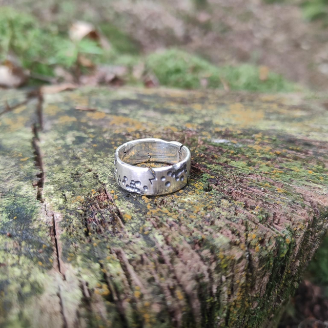 Bague &quot; Désolation &quot; Modèle 1 Argent Massif