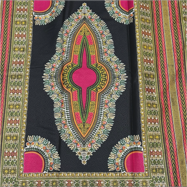 Wax Dashiki 3m60 Coton Damassé