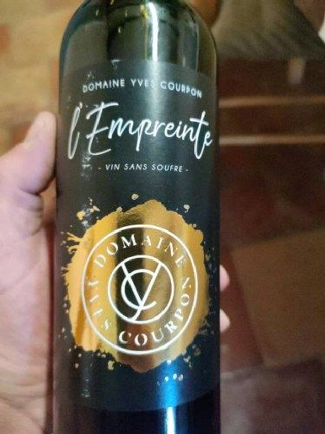 L’Empreinte Domaine Yves Courpon (AOC Bordeaux, Bio, sans sulfites, 2024)
