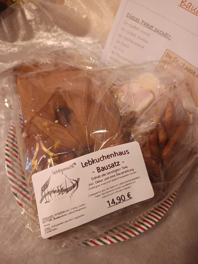 Lebkuchenhaus - Bausatz