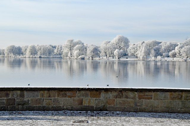 Winterufer am Aasee