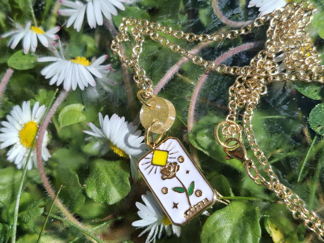 Collier carte de tarot