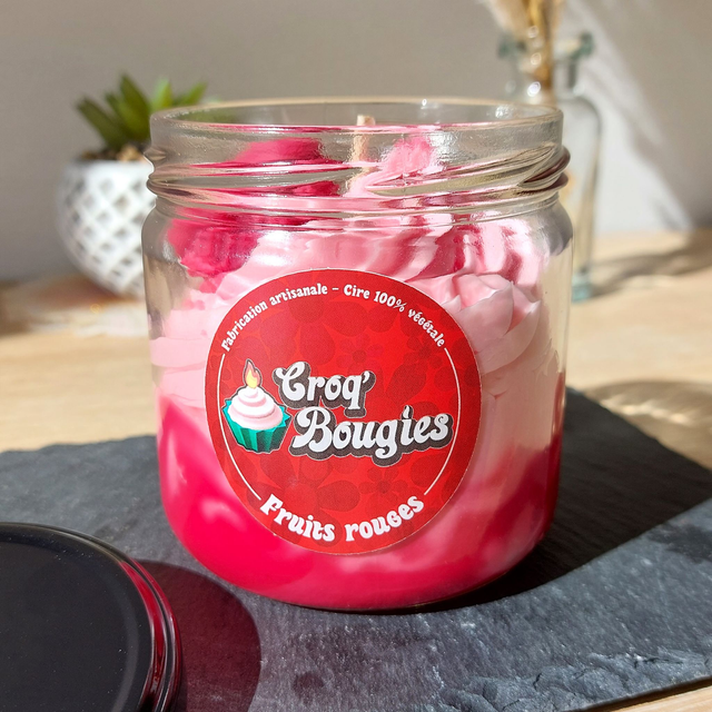 Bougie 220 mL - FRUITS ROUGES