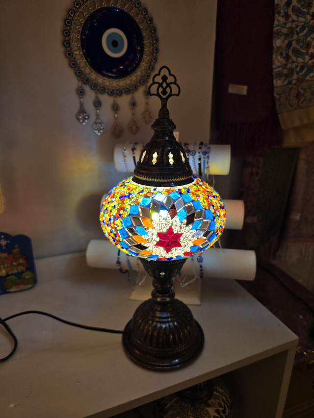 Large Mosaic Table Lamp