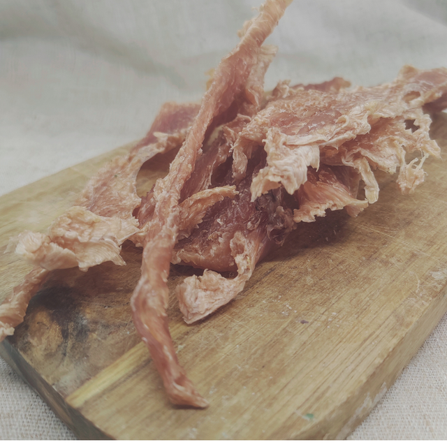 Filets de dinde déshydratées - Friandises naturelles pour chiens et chats 