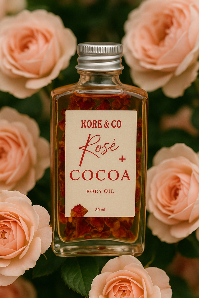 Rosé Cocoa Body Oil